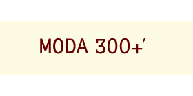 MODA 300＋’のロゴ画像