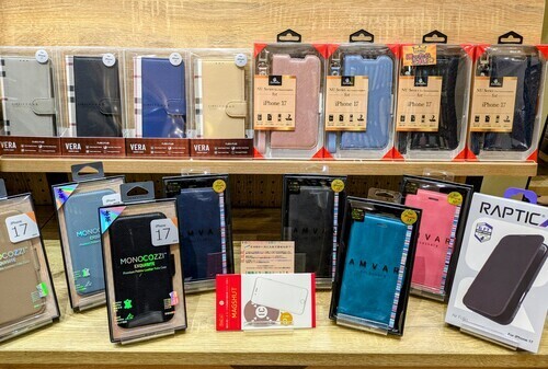 iPhone17シリーズ対応の手帳型ケースが新入荷しました！