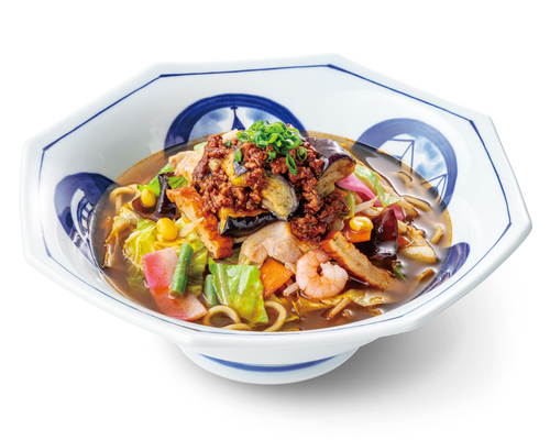 麻婆なすの麻辣湯ちゃんぽん